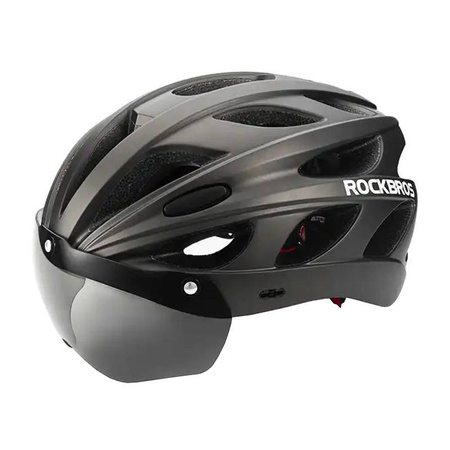 Dviratininko šalmas su akiniais Rockbros TT-16