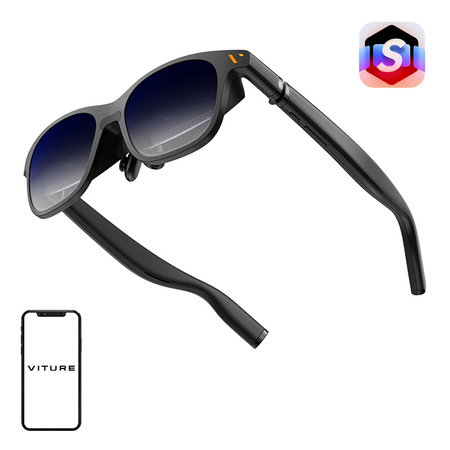 VITURE Pro XR Pro-Glas-Blk akiniai