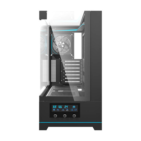 Darkflash DY450 PRO kompiuterio korpusas + 1 ventiliatorius