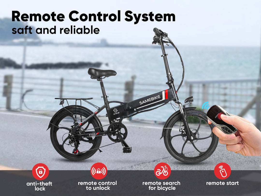 Samebike 20LVXD30 sulankstomas elektrinis dviratis