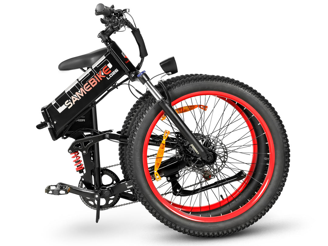 SAMEBIKE LO26 Plus 1000W galingas sulankstomas elektrinis dviratis