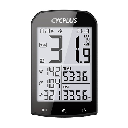 GPS dviračio kompiuteris Cycplus M1