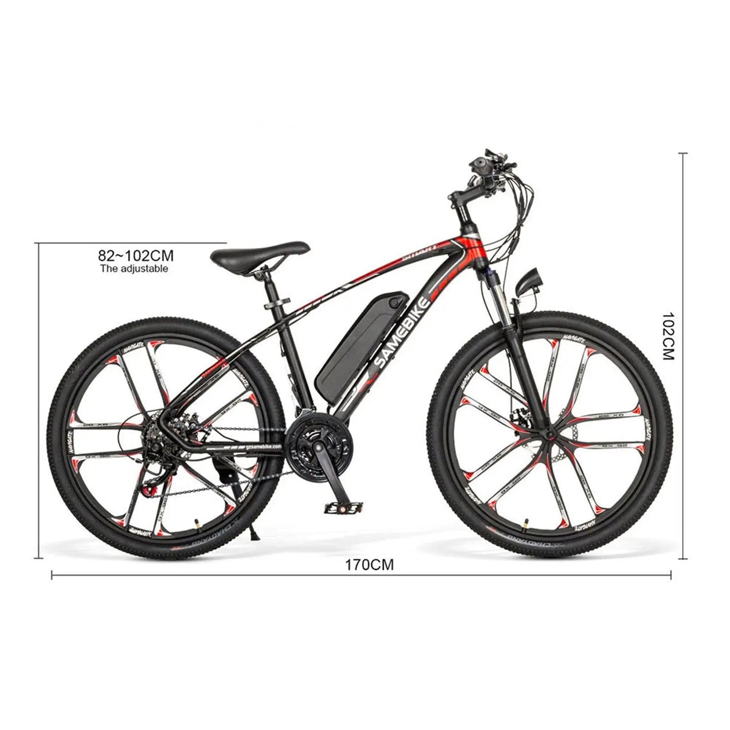 Samebike MY-SM26 Elektrinis Dviratis iVER.LT - Imani Elektronika