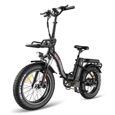 Fafrees f20 max elektrinis dviratis juodas smarton.lt
