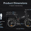 Samebike RS-A02 Off Road Elektrinis Dviratis 1200W