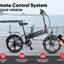 Samebike 20LVXD30 sulankstomas elektrinis dviratis