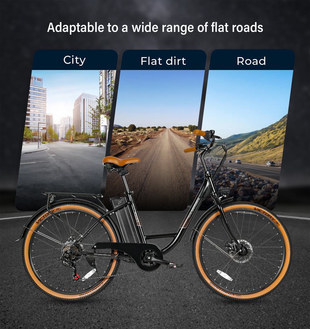 SAMEBIKE TDE10Z Elektrinis Dviratis 350W