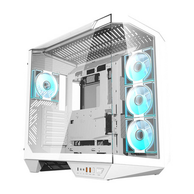 Darkflash DY470 kompiuterio korpusas + 4 ventiliatoriai
