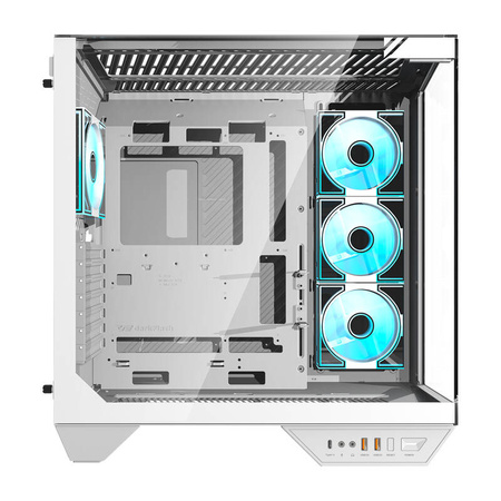 Darkflash DY470 kompiuterio korpusas + 4 ventiliatoriai