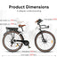 SAMEBIKE RS-A07 500W Elektrinis Dviratis