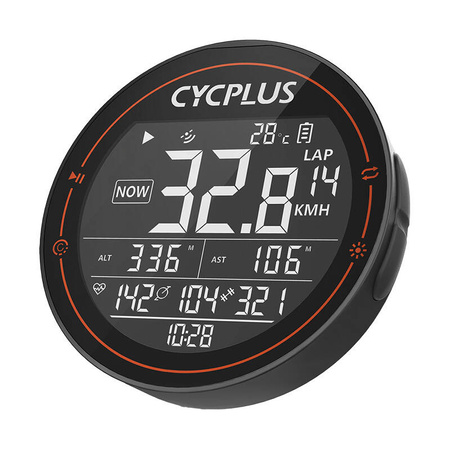 Cycplus M2 dviračio kompiuteris – suderinamas su „Strava“, „Trainingpeaks“ ir kt.