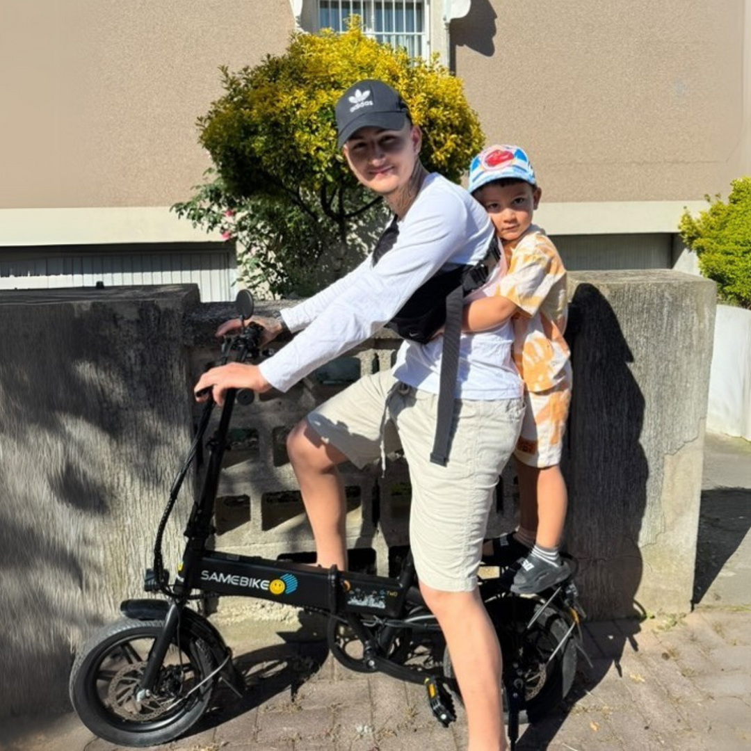 Samebike YINYU14 nešiojamas elektrinis dviratis