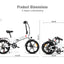 Samebike 20LVXD30-II Elektrinis Dviratis