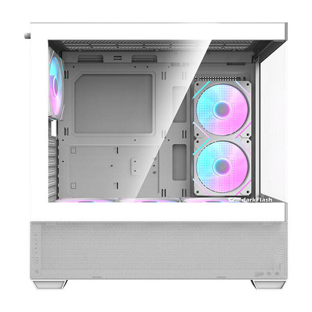Darkflash DS900 AIR kompiuterio korpusas + 6 ARGB ventiliatoriai