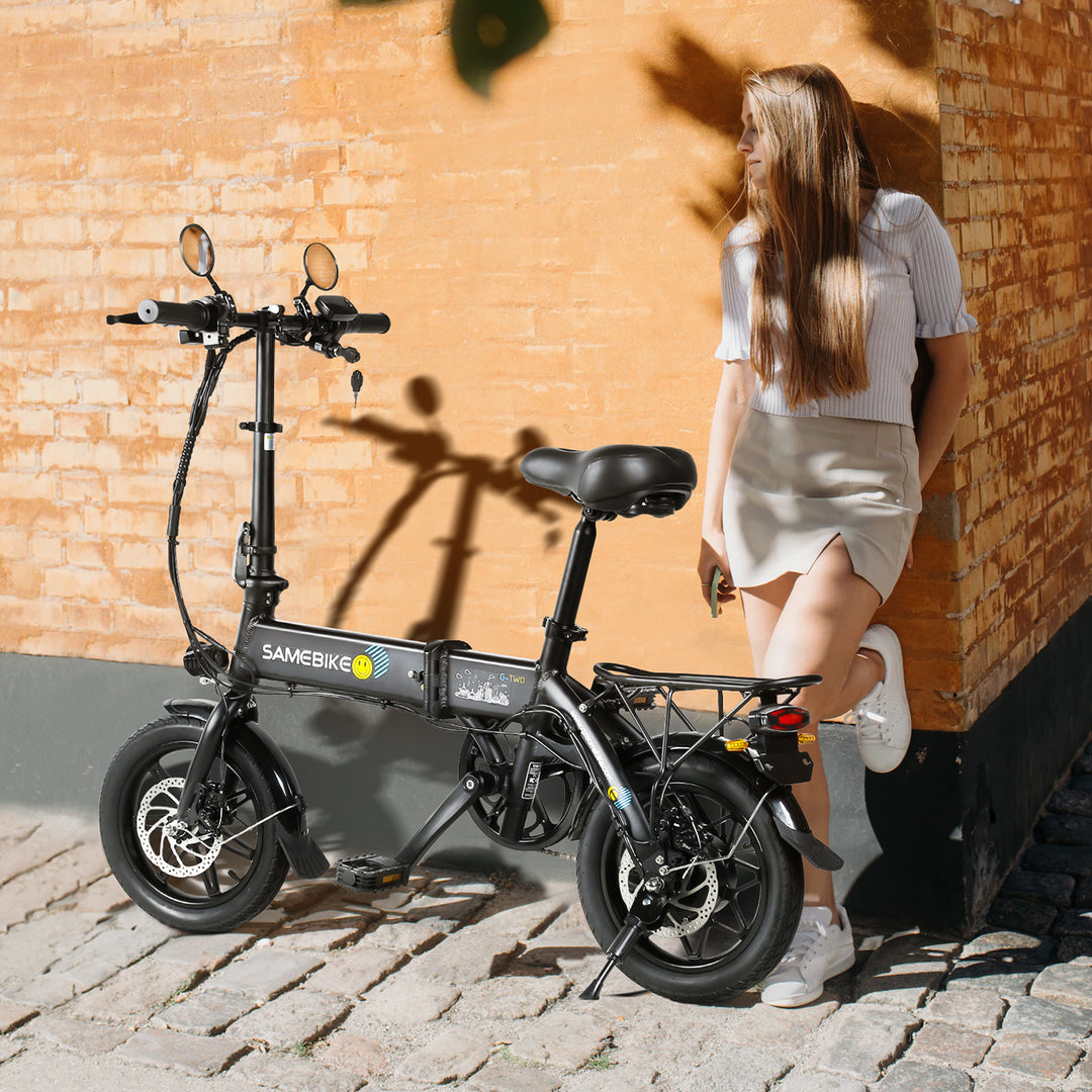 Samebike YINYU14 nešiojamas elektrinis dviratis