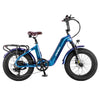 Elektrinis dviraris mėlynas fafrees f20 master smarton.lt