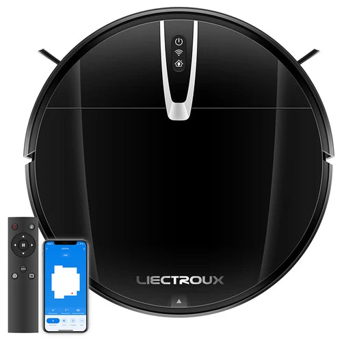 Liectroux V3S Pro Siurblys Robotas 4000Pa Sausas Šlapias Valymas