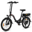 SAMEBIKE JG20 Sulankstomas Elektrinis Dviratis Samebike JG20
