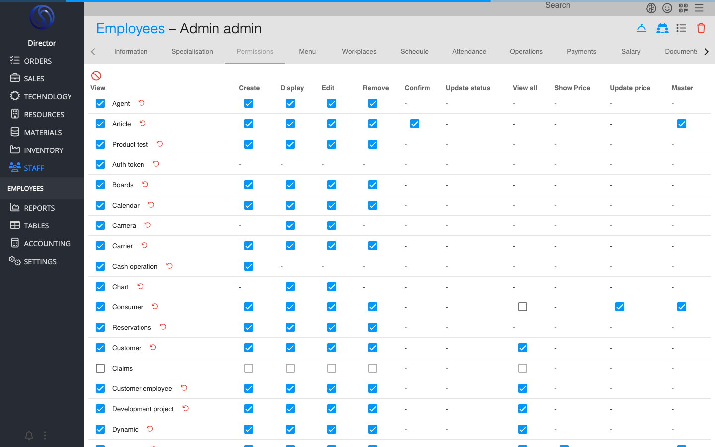 SmartOn · Permissions
